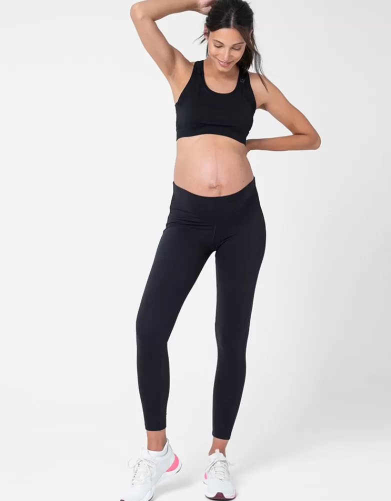 Seraphine Schwarze 7/8 Umstandslegging Matt |