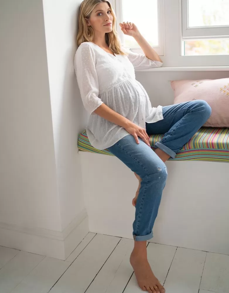 Seraphine Umstandsbluse mit 3/4 Ärmel |
