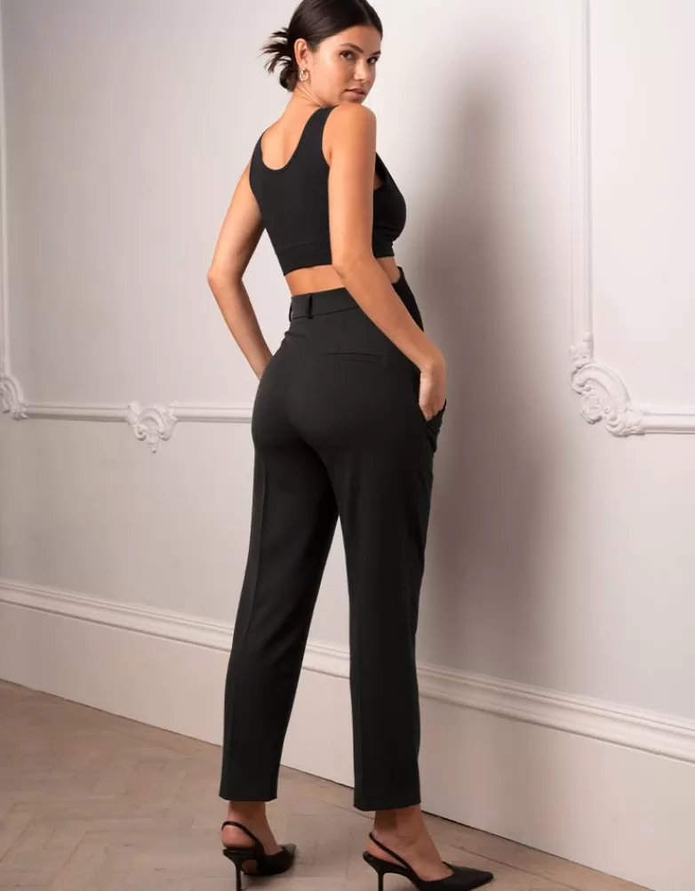 Seraphine Umstandshose mit schmalem Bein, Schwarz |