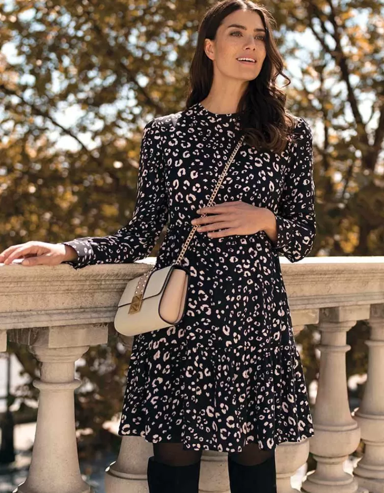 Seraphine Umstandskleid mit Animal Print |